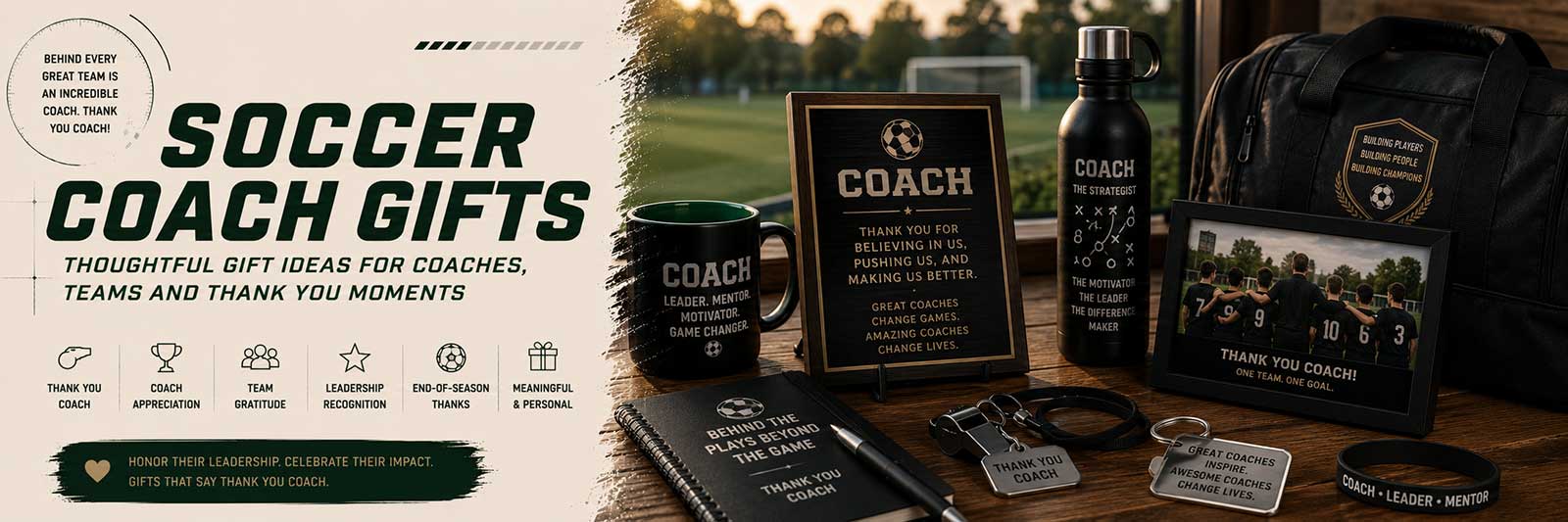 Soccer Coach Gifts: Thoughtful Gift Ideas for Coaches, Teams and Thank You Moments