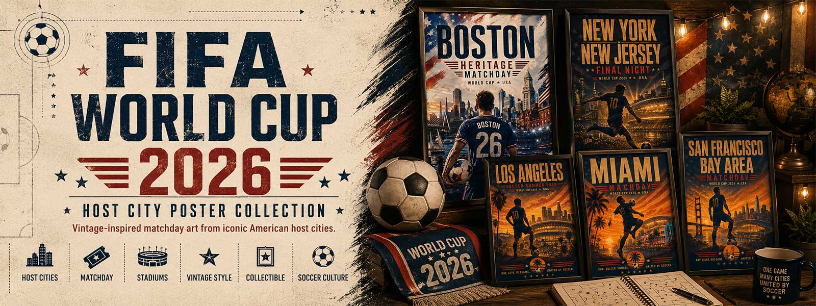 FIFA World Cup 2026 Posters: Custom Collection, Team Keepsakes and Fan Gift Ideas